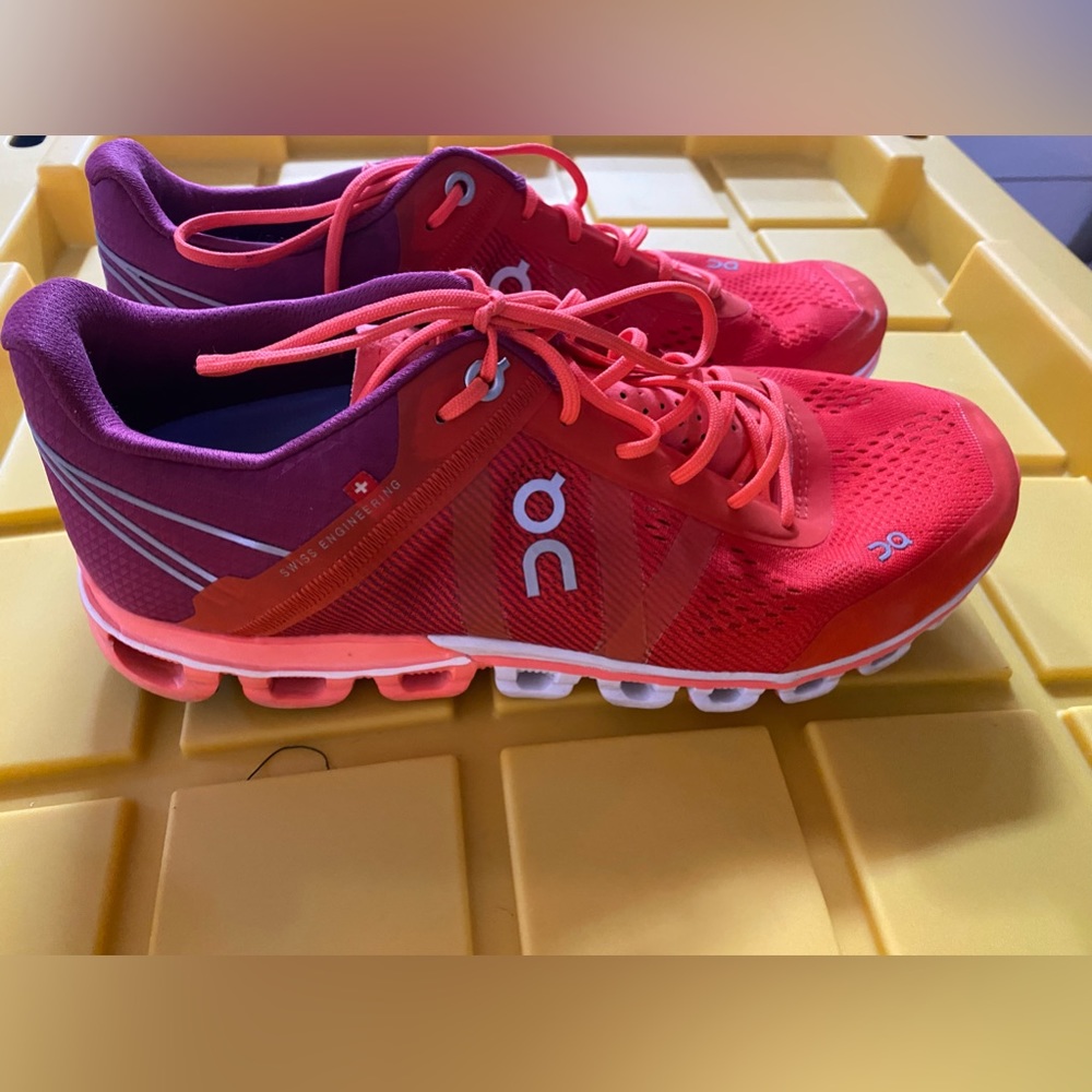 On cloud running shoes